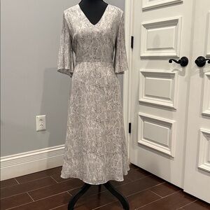 Snakeskin Print Dress by Ann Taylor Factory